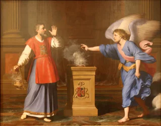 Der Erzengel Gabriel erscheint dem heiligen Zacharias